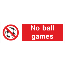 No Ball Games - Landscape